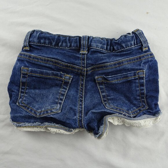 Cat & Jack Super Stretch Girl Youth Jean Short Size 4T - Picture 2 of 8